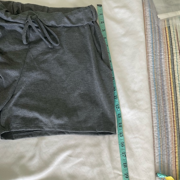 Burgundy Apparel - Grey Athletic Moisture Wicking Shorts - Picture 4 of 8